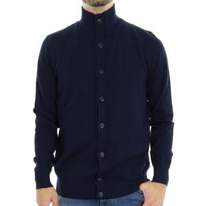 CARDIGAN BASIC BLU